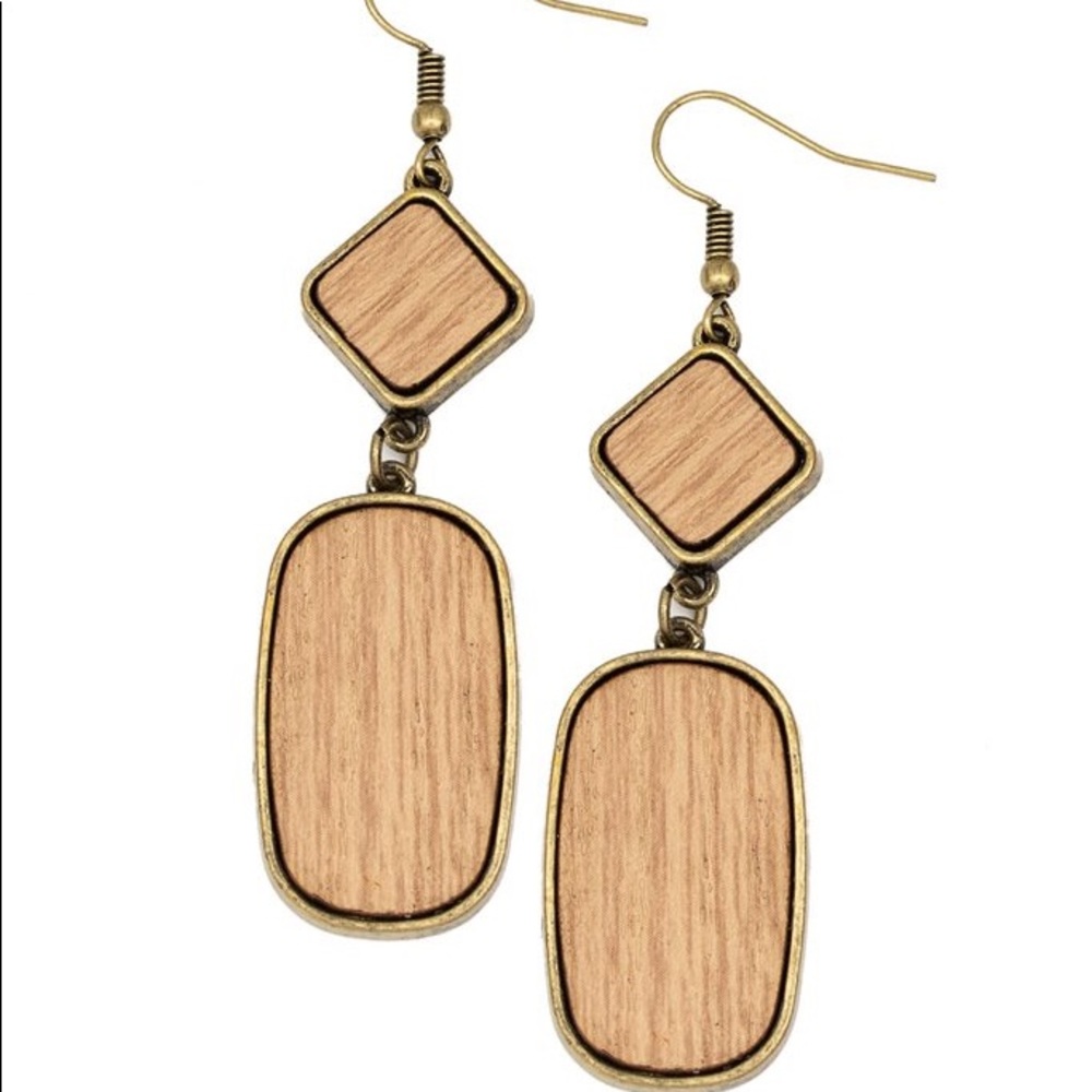 Wood Earrings